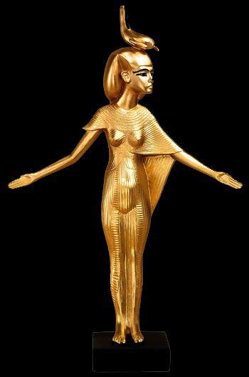 Egyptian Goddess Selket In Gold Leaf Egyptian Artifacts Ancient Egyptian Egypt Jewelry