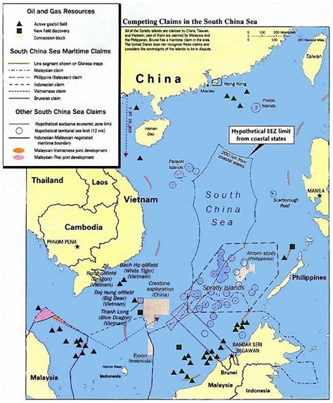 It also warned there was no coherent chain. Spratly Islands