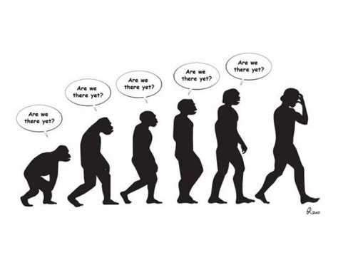 A Funny Twist On The Process Of Evolution