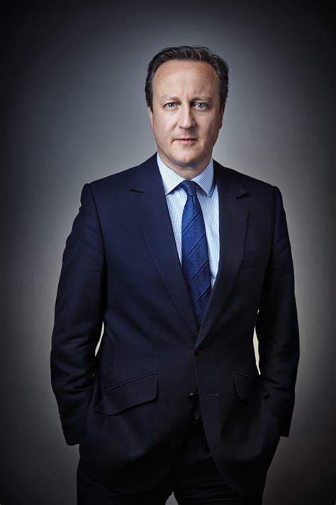 David Cameron Photoshoot By Robert Wilson
