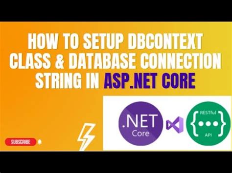 Asp Net Core Tutorial For Beginners Dbcontext Connection Strings Hot Sex Picture