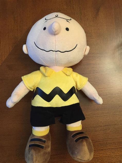 Peanuts Charlie Brown Plush Stuffed Toy Doll Kohls Cares Read
