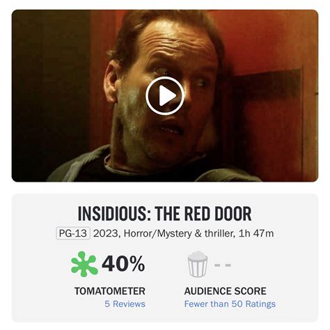 Insidious The Red Door Rotten Tomatoes Hot Sex Picture