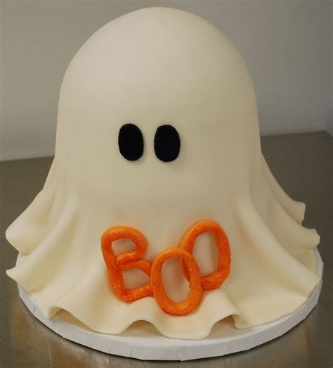 Ghost Cake — Halloween Cute Halloween Cakes Halloween Cakes Ghost Cake