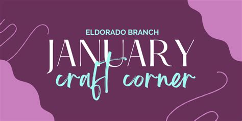 January Craft Corner Preble County Library