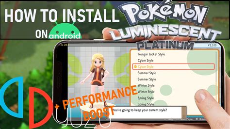 Installing Pokemon Luminescent Platinum On Android Yuzu Modding