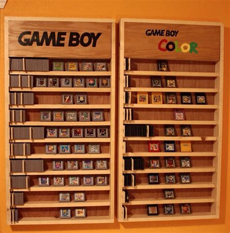 Maybe you would like to learn more about one of these? Gameboy games display | Game room, Video game rooms, Retro ...