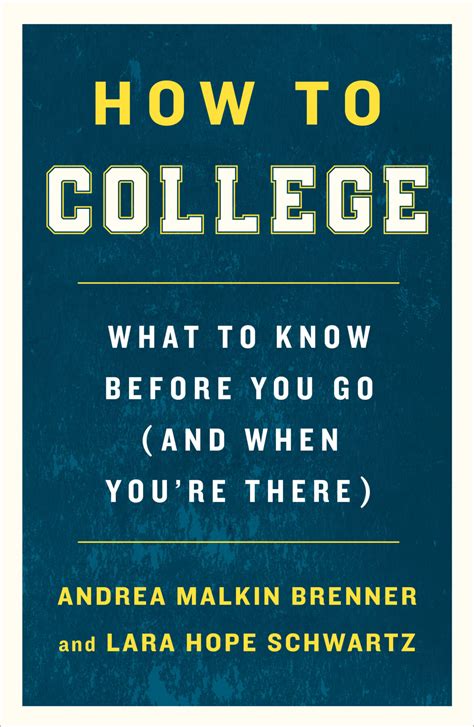 Book Review How To College What To Know Before You Go And When You