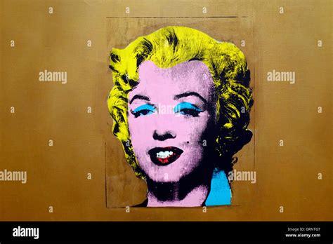 Gold Marilyn Monroe 1962 Par Andy Warhol Au Musée Dart Moderne Moma