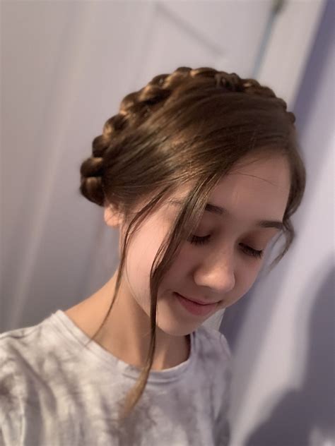 Milkmaid Braid It Only Takes About 1000 Bobby Pins Hair Styles
