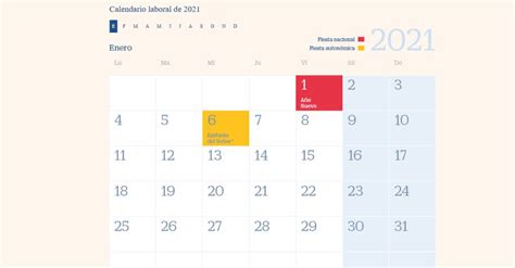 El Boe Publica El Calendario Laboral De 2021 Con Ocho Festivos Comunes