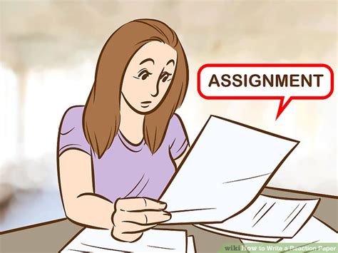 A reaction paper is a type of writing assignment requiring personal opinions and conclusions on an article or abstract. How to Write a Reaction Paper (with Pictures) - wikiHow