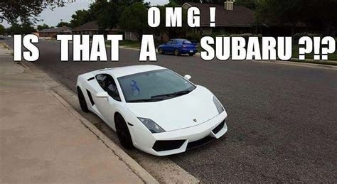 Truck Memes Funny Car Memes Car Humor To Fast To Furious Farm Jokes Subaru Impreza Sti