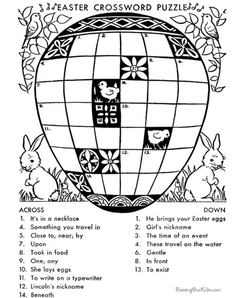 Browse and print easter crossword puzzles below. QUIZ PHOTOS, PUZZLES, QUIZ QUESTIONS, STRANGE QUESTIONS ...