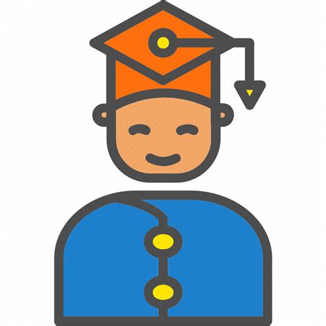 Education Graduate Hat Learning School Student Icon Download On