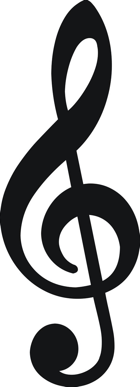 Clef Png Transparent Image Download Size 1979x5465px