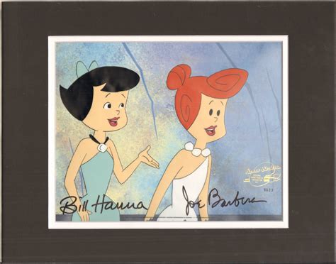 The Flintstones Signed Hanna Barbera 1993 Production Animation Etsy