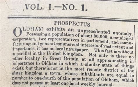 Oldham News Main News Oldham Chronicle Celebrates 165 Years In The