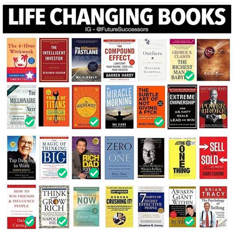 28 Life Changing Books My 2019 Reading List Freebies Best Self