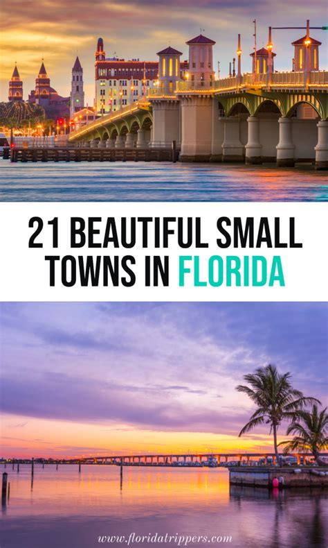 21 Cutest Small Towns In Florida In 2021 Usa Travel Guide Usa Travel