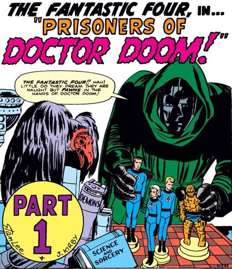 Doctor Doom First Appearance Against Fantastic Four The