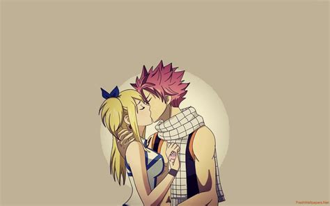 Natsu And Lucy Kiss They Ve Been Natsu Takes Off Lucy S Shirt And Tries