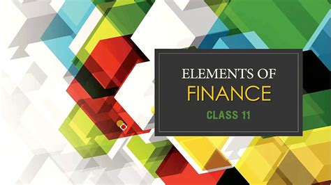 0 Syllabus And Course Coverage ~ Elements Of Finance For Class 11 Management Neb In Nepali