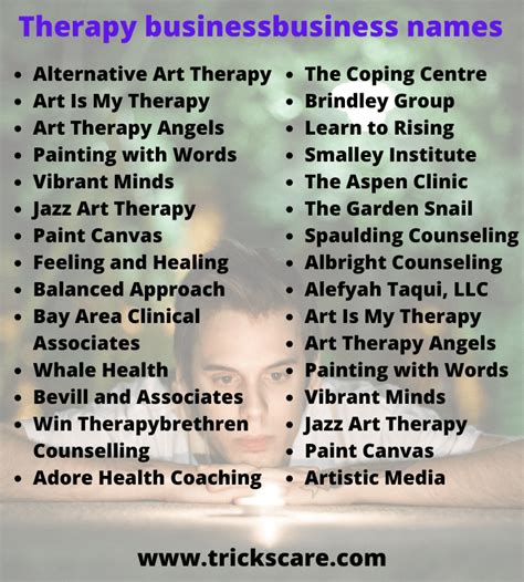 600 Best Therapy Business Names For Your New Mental Health Practice