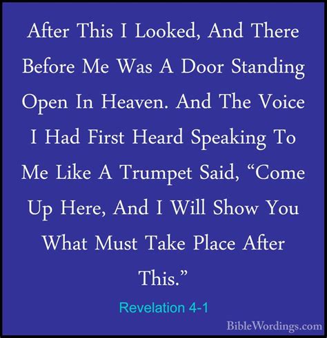 Revelation 4 Holy Bible English