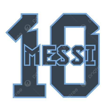 Camiseta Messi Lm 10 Vista Trasera Vector Png Dibujos Messi Messi