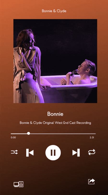 Glowing Like The Metal On The Edge Of A Knife The Songs Of Bonnie And Clyde The Musical Act