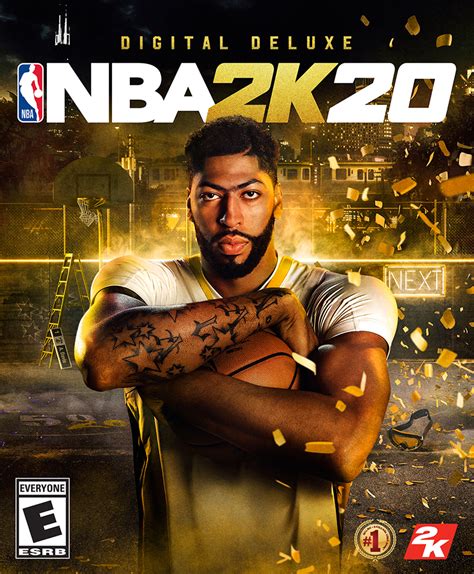 Anthony Davis Cover Athlete For Nba 2k20 Standard And Deluxe Editions