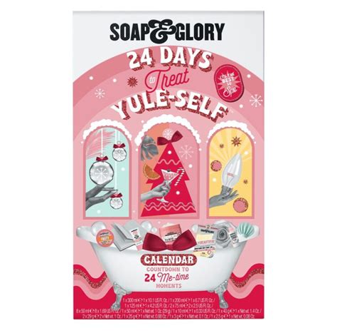 Soap And Glory Advent Calendar 2022 Contents