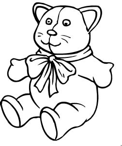 Kleiner Teddy Ausmalbild Malvorlage Comics