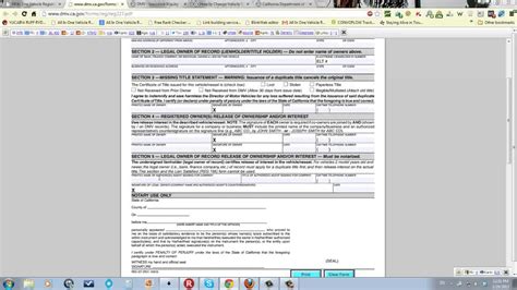 Next, modify the high, medium and. Car Registration California - How To Fill Out the ...