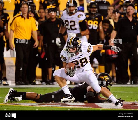 September 9 2011 Missouri Wide Receiver Tj Moe 28 In Action During An Ncaa Football Game