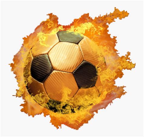 Soccer Ball On Fire Flames Large Size Vinyl Sticker Decal For Truck Car
