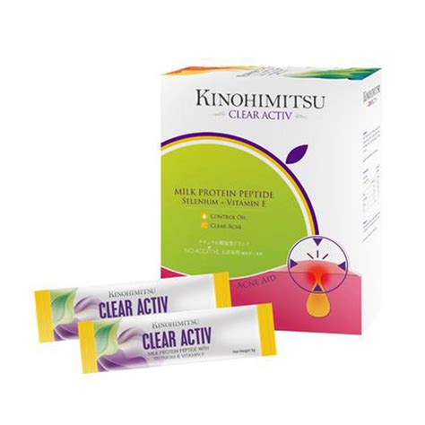Kinohimitsu white active product review. Health Shop - Kinohimitsu Clear Activ 15s