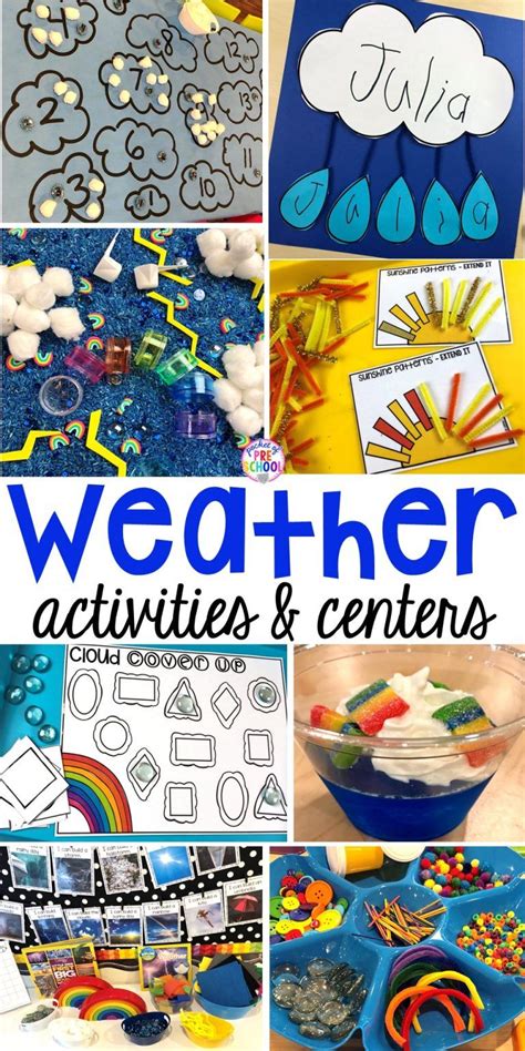 Weather Theme Preschool Activities Artofit