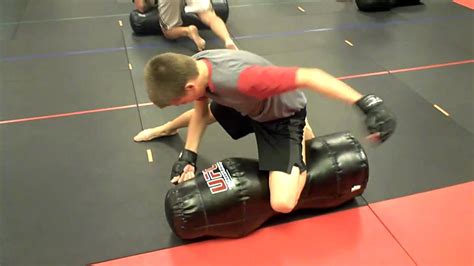 Ground And Pound Drills On Grappling Dummy At Epic Martial Arts Youtube