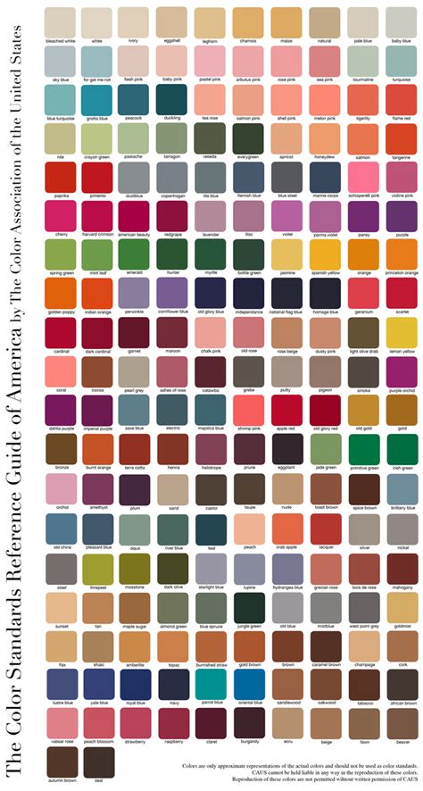 Color Standards Color Association Us