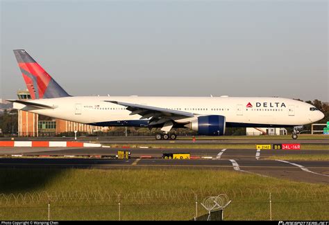 N704dk Delta Air Lines Boeing 777 232lr Photo By Wanping Chen Id