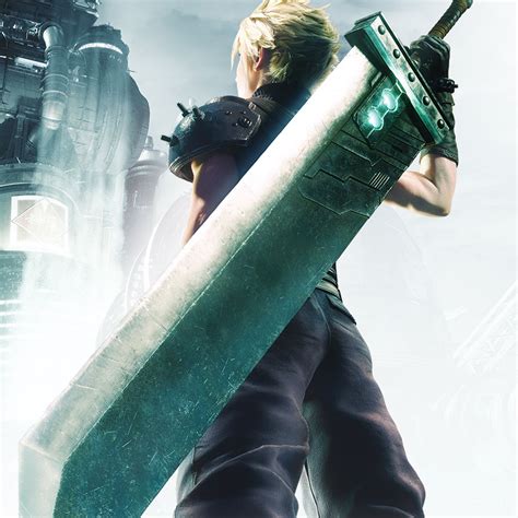 Final Fantasy Vii 7 Remake Poster Official Box Art