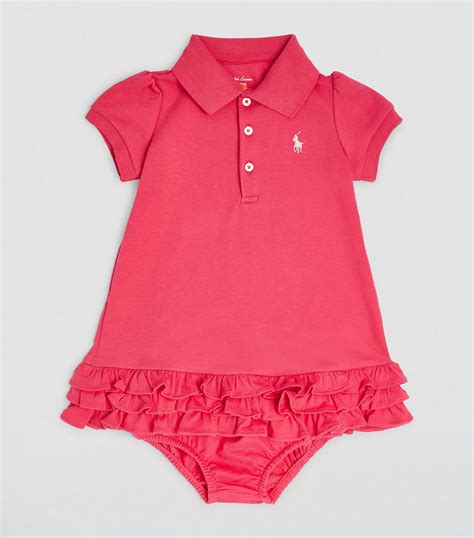 Ralph Lauren Kids Pink Polo Pony Dress And Bloomers Set 6 24 Months