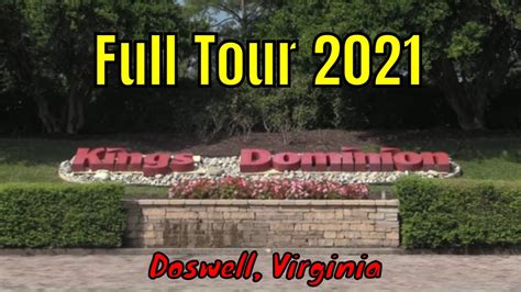 Kings Dominion Full Tour Doswell Virginia YouTube