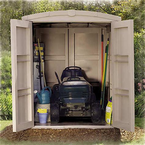 Keter's outdoor plastic sheds and outdoor storage provide a variety of solutions for all your home and garden storage needs. Suncast® Extra Large Storage Shed - 138473, Patio Storage at Sportsman's Guide