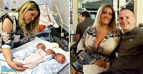 unbelievable moment when a 25 year old woman gave birth to triplets after a failed ivf and years