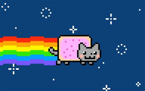 Nyan Cat Inspired By The Nyan Cat Video Recreated In High Flickr