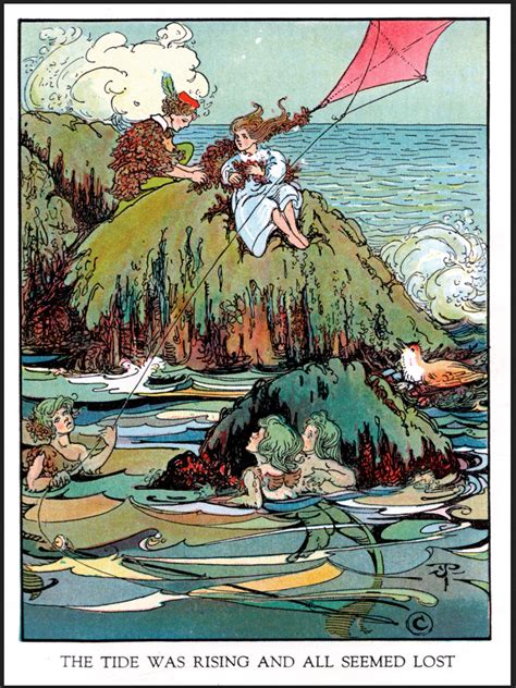 Illustration From The Story Of Peter Pan Published In 1926 By