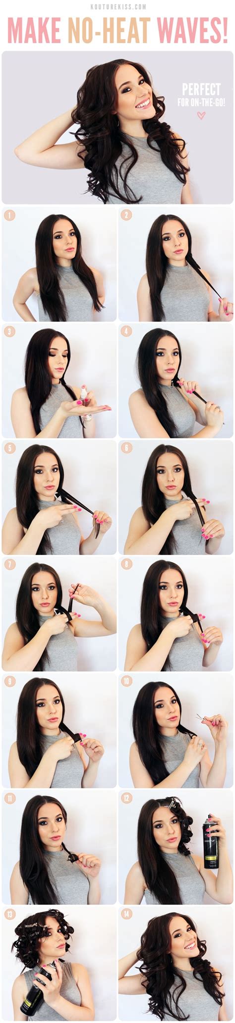 See full list on wikihow.com How To Do No-Heat Curls And Waves